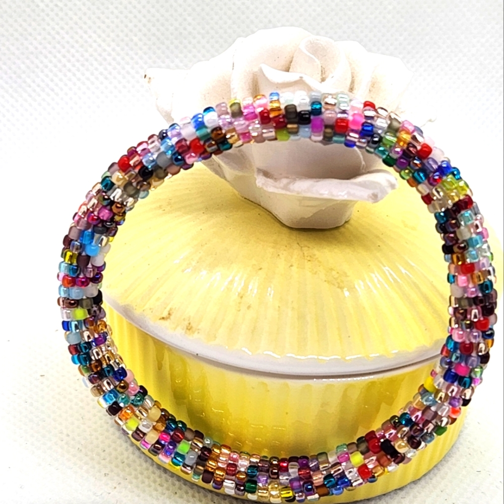Woven, roll on bangles - Picture 4 of 4